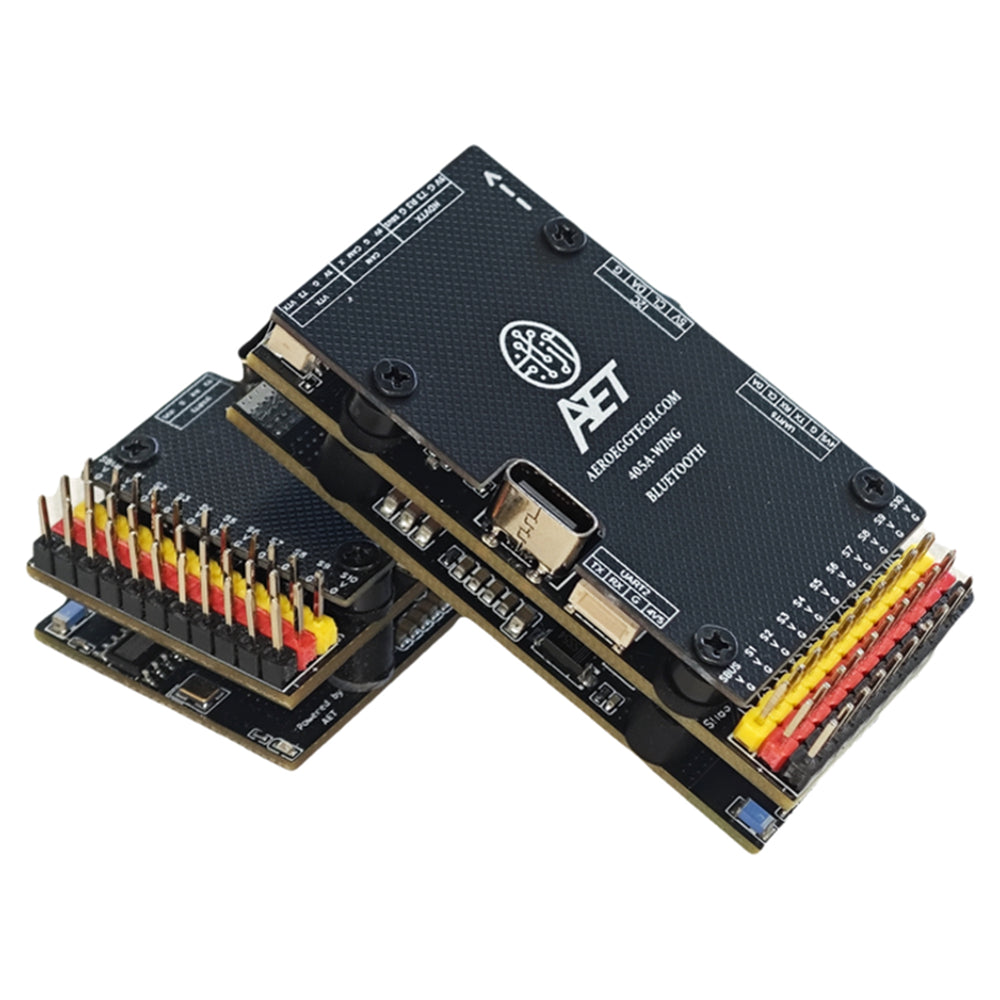 LinkMejor F405A Wing Fixed-Wing Flight Controller Support INAV AP bluetooth Parameter Adjustment for VTOL RC Airplane