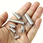 200pcs Spring Tool Kit with Compression Extension Springs Portable Steel Springs Assortment with Storage Case for DIY Craft Repairs