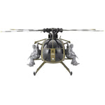 RC ERA C189S MD500 2.4G 4CH 6-Axis Gyro Optical Flow Localization Altitude Hold Dual Brushless Motor 1:28 Scale Flybarless RC Helicopter RTF