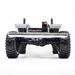 LinkMejor YK41015 1/10 2.4G 4WD RC Car Rock Crawler Two Speed Manual Differential Lock LCG Chassis Portal Axle Monster Off-Road Climbing Truck Vehicles Models Hobbywing ESC Oil Shocks Toys