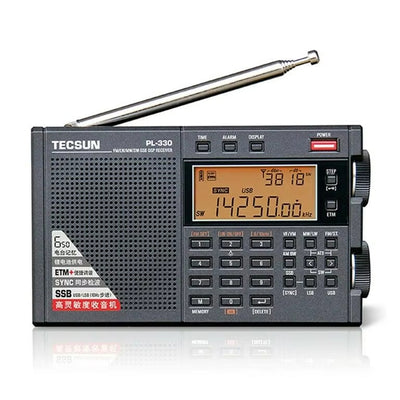 LinkMejor PL-330 Portable Radio Full-Band Radio FM MW SW LW SSB DSP Multi-functional Radio Receivers High Sensitivity Radio