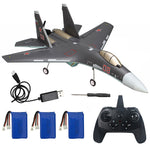 Upgraded QF009 SU-35 Fighter Brushless Version 375mm Wingspan 2.4GHz 4CH 3D/6D Switchable 6-Axis Gyro EPP RC Airplane Fixed Wing Glider RTF/ KIT+Motor