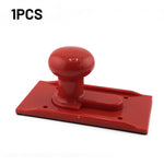 Woodworking Push Handle  Ergonomic Safety Tool for Anti Slip Cutting & Carpenter Accessory ABS with Non Slip Rubber Base