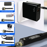 LinkMejor S99 Soldering Iron Support PD|QC|DC|PPS Power Supply Compatible with C245 Tip for Drone RC Model Welding Repair Tool Anti-static Welding Pen