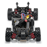 LinkMejor H9804 1/10 2.4G 4WD 90km/h 3S Brushless Rally RC Car for FOXHOUND Metal Chassis On-Road Racing Electirc RV Vehicles Models Toys Hobbywing Power Three Diffs