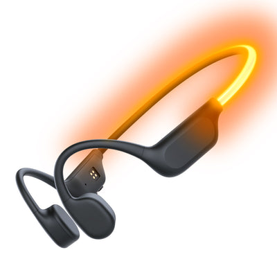 X500 Bone Conduction Earphone Bluetooth V6.0 Headphones LED Night Light 32G Memory MP3 Dual Mode IPX8 Waterproof Low Latency Gaming Mode Music Sports Headphone