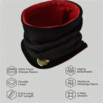 LinkMejor 1pc Winter Neck Gaiter Hat For Men And Women Camping Fleece Neck Gaiter Ski Tube Scarf Snowboard Half Face Mask Face Cover Men Women Outdoor Cold Proof Neck Winter