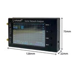 VNA6 Vector Network Analyzer 1MHz to 6GHz Portable Antenna Testing Device S11 S21 Measurement Touchscreen EMI Shielding Smith Chart SWR