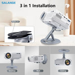 3in1 Foldable Round Projector Mount Adjustable Height Lightweight For Durables for Home Theater