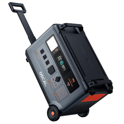 Blackview OSCAL PowerMax 6000 PM6000 3600Wh Portable Power Station LiFePO4 Solar Generator with AC Outlets,  for Home Use, Outdoor Camping, RV Trip