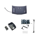 LinkMejor AV IN Modification Kit with 5.8G RX PORT V3.0 V3.0 PLUS Digital to Analog Receiver Board Adapter Metal Mounting Case Combo for Walksnail GOGGLES X