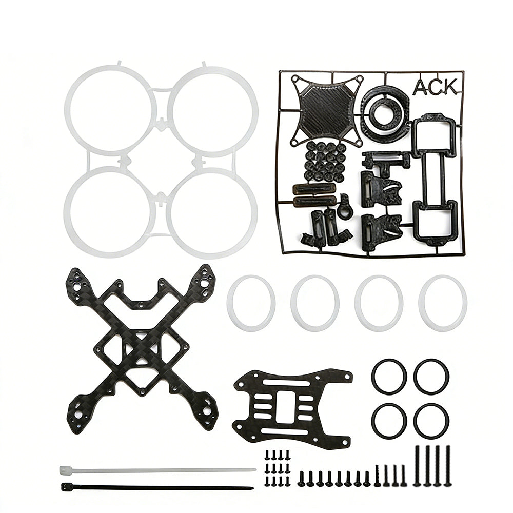 ACK80 Attacking Chicken 80mm 2.25 Inch Frame Kit for Pavo Pico Mobula7 RC Tiny Whoop Quadcopter FPV Racing Drones
