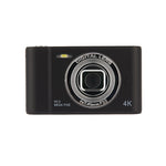 4K Digital Camera Travel Selfie Camara 50 Megapixels HD Photography 2.4inch Screen Entry-Level Kids School Selfie Mini Retro Cam