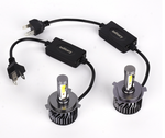 LinkMejor 12V H4 H7 H11 COB LED Car Headlight Bulbs Super Bright Modified Auto Light F2