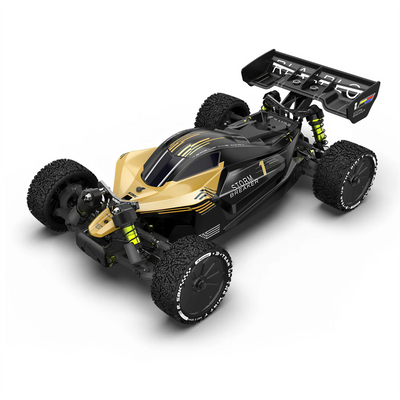 Rlaarlo Storm for Breaker SBK10 RTR 1/10 2.4G 4WD 80km/h 3S Brushless RC Car Off-Road Truck CNC Aluminum Chassis Oil Shocks Central Diff Drive Racing Vehicles Models Toys Metal Carbon Fiber Version
