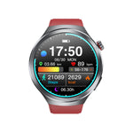 ET475 1.73-inch AMOLED Display ECG Micro Examination NFC Alipay AI Diagnosis bluetooth Call Heart Rate Blood Pressure Blood Oxygen Monitor Sleep Monitoring Non-invasive Blood Glucose Measurement BMI Women's Health SOS Emergency Call IP68 Smart Watch