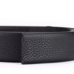 120cm PU Leather Auto Buckle Men's Belt Business Casual Classic Waistband Versatile Trend Male Pants Belt