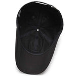 Men's Outdoor Baseball Cap Fashion Soft Adjustable Sun Protection Casual Hat for Spring Autumn Travel Daily Sports
