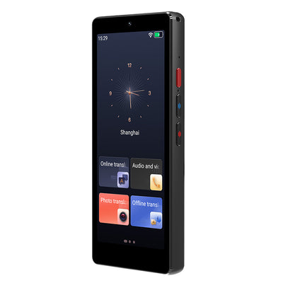 Boeleo S20 Pro 5-inch Audio Translator Video Translator 148 Languages Remote Video Call AI Voice Translator 2G+16G 2000mAh Battery Online Offline OverseaTravel Real-time Conversation Intelligent Translation Device