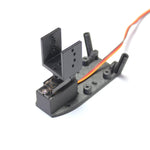 QY3D Single-Axis Servo Gimbal for DJIO3/ DJIO4/ Walksnail Dual-Antenna Transmission FPV Transmitter VTX Without Servo for Shipment