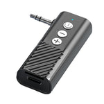 D28 3 in 1 bluetooth Transmitter Receiver 3.5mm Audio AUX Adapter Supports TF Card Hand-Free Call for Car Speaker