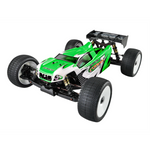 Serpent SRX8 Truggy-E SER600070 EP 1/8 2.4G 4WD Brushless RC Car Aluminum Chassis Dragon-RC Electronic 3 Gears Diffs 6S Compatible Cardan Shafts Off-Road Truck Full Proportional Control Vehicles Models Toys