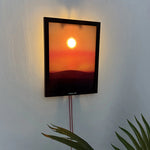 LinkMejor Creative Sunset Hand Pulled Night Light Wall Decoration