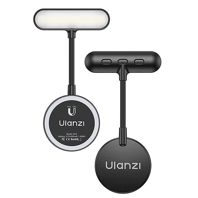 Ulanzi M10 Flexible Phone Light Video Light Magnet for iPhone 17 16 15 14 for Huawei for Xiaomi Selfie Reading Vlog