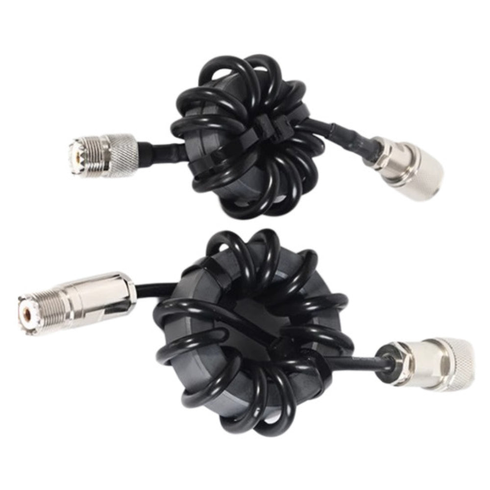 Shortwave Choke Coil Magnetic Ring EM-25 EM-43 HF Radio Accessory 200W 1000W Noise Suppression Electromagnetic Interference Reduction
