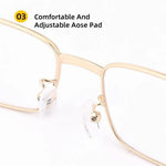 HD Anti-glare Reading Glasses for Men Women Scratch-resistant Comfy Crystal Presbyopia Glasses