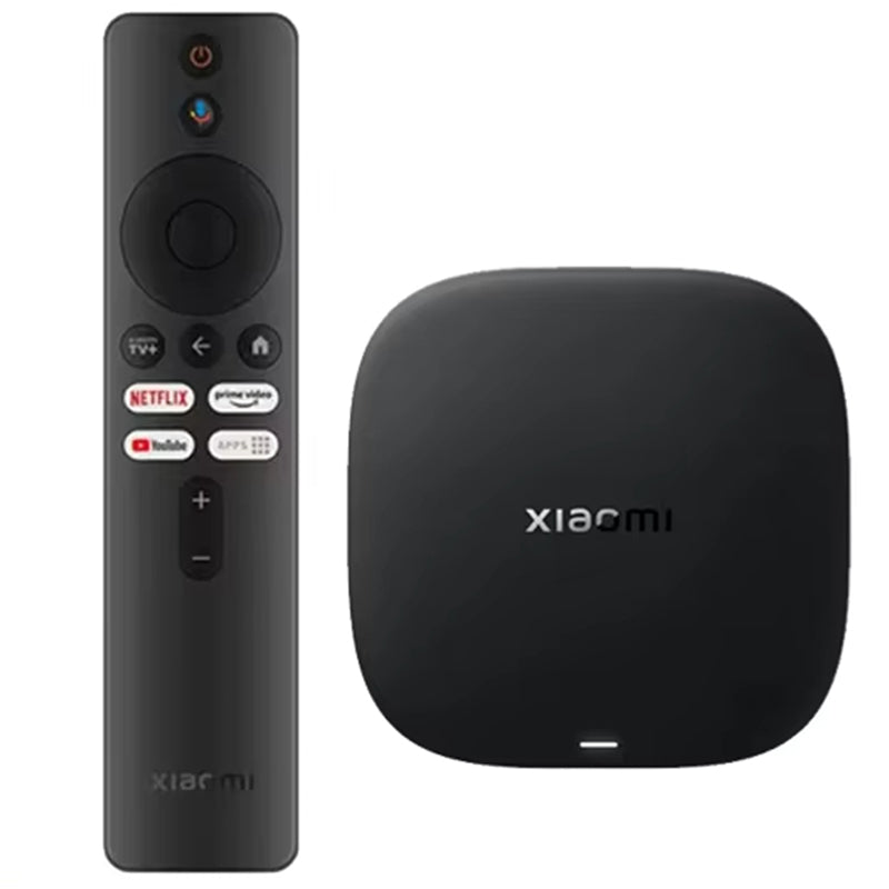Xiaomi TV Box S 3rd Gen Google TV 4K Ultra HD Dolby Vision HDR10+ Atmos DTS:X Wi-Fi 6 2+32G Voice Remote Smart Media Player