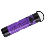 Mini Flashlight 200mAh 8W 240 Lumens Type-C Rechargeable Keychain Light Magnetic Base Glow Body EDC Pocket Light