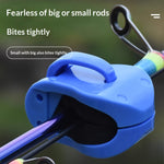 LinkMejor 1 Pair Universal Fishing Rod Holder Fixer Clip Straps Fishing Pole Holder Multifunctional Fishing Rod Fixation Secure Grip Tackle Organizer