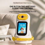 2.8inch Screen Handheld Surveillance Camera Ultra Clear Large Screen Two-Way Video WIFI 4G 360° Rotation Extended Battery Life Home Security