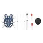 Electronic DIY Weevil Eye LED Light Kit Multiple Color Easy Assembly Student Experiment DIY Light Module Kit for Soldering