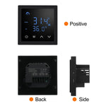 Intelligent Thermostat 16A Floor Heating Temperature Controller with LED Touch Screen 85-265V Electric Heating Control