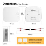 Tuya Smart WiFi Thermostat Wireless Water Floor Heating Gas Boiler Temperature Controller Smart Life APP Voice Control with Alexa Google Assistant
