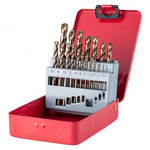Drillpro 13/19/25 PCS HSS 1-13mm Drillpro M35 Bit Set Cobalt Twist Drill Bit