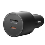 Xiaomi 100W 2-Port USB PD Car Charger Adapter USB-A+USB-C Support PD3.0 QC3.0 UFCS1.0 Fast Charging for iPhone 17 17Pro 16 Pro Max 15 14 13 for Huawei Mate XTs for OPPO for VIVo