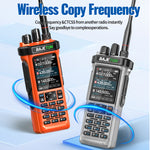 LinkMejor BJ-9000 10W Walkie Talkie GPS APRS CB Radio 27MHz Professional Mobile Transceiver with Bluetooth Aviation Band Shortwave AM FM Receiver SW MW LW Radio for Car Truck