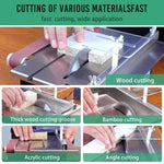 2-in-1 Mini Table Saw With Belt Sander 200W Portable Benchtop Saw 4-Inch Blade 0-180° Angle For Woodworking DIY Cutting Polishing
