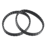 2PCS 1/64 Mini RC Tank Parts Tracks Wheels Desktop Simulation Battle Infrared Vehicles Models Spare Accessories
