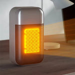 Tevorex Portable Heater 500W PTC Heating Technology Intelligent Switch Compact Size Desktop Heater for Home Office Bedroom Energy Efficient