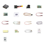 LinkMejor CrossFlight-CE 2-12S Flight Controller 5.3V BEC Output Support 10-channel PWM Output Build-in OSD for RC FPV Racing Drones
