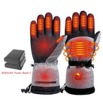 Winter Electric Heated Gloves 3M Cotton Heating Hand Snowboard Cycling Motorcycle Bicycle Ski Outdoor