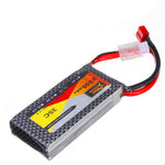 LinkMejor 11.1V 2200mAh 35C  3S Lipo Battery T Plug For RC Models