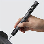 50 in 1 Electric Screwdriver Set Precision Repair Tool Torque 0.4Nm 240RPM Lithium Battery USB Powered Chrome Vanadium Steel Adjustable LED Screen