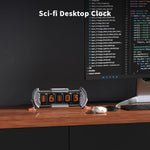 Divoom Times Gate Pixel Display Clock 5 x 1.44 Inch LCD Screens 128 x 128 App Control RGB Desk Ambient Light
