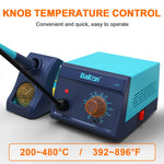BK969 90W Soldering Iron Station with Ceramic Heating Core Rapid Fast Temperature Recovery Precise Control Safety Earth-Leakage Protection Ergonomic Handle for Efficient Accurate Welding