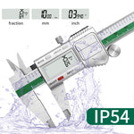 AV TOOLTOP ET54 Stainless Steel Digital Caliper 150mm IP54 Waterproof Dustproof LCD Display Inch Metric Conversion Precision Measuring Tool